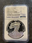 2016-W Proof American Eagle NGC PF69 Ultra Cameo, Le Edg Early release , 30 Ann.