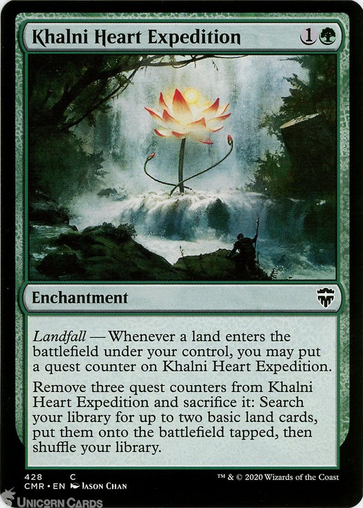 Khalni Heart Expedition Common  MTG Card :: :: Commander Legends Decks :: ::