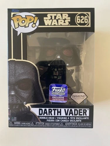 Funko Pop! Star Wars #626 Darth Vader (Diamond) Funko Hollywood Exclusive LE