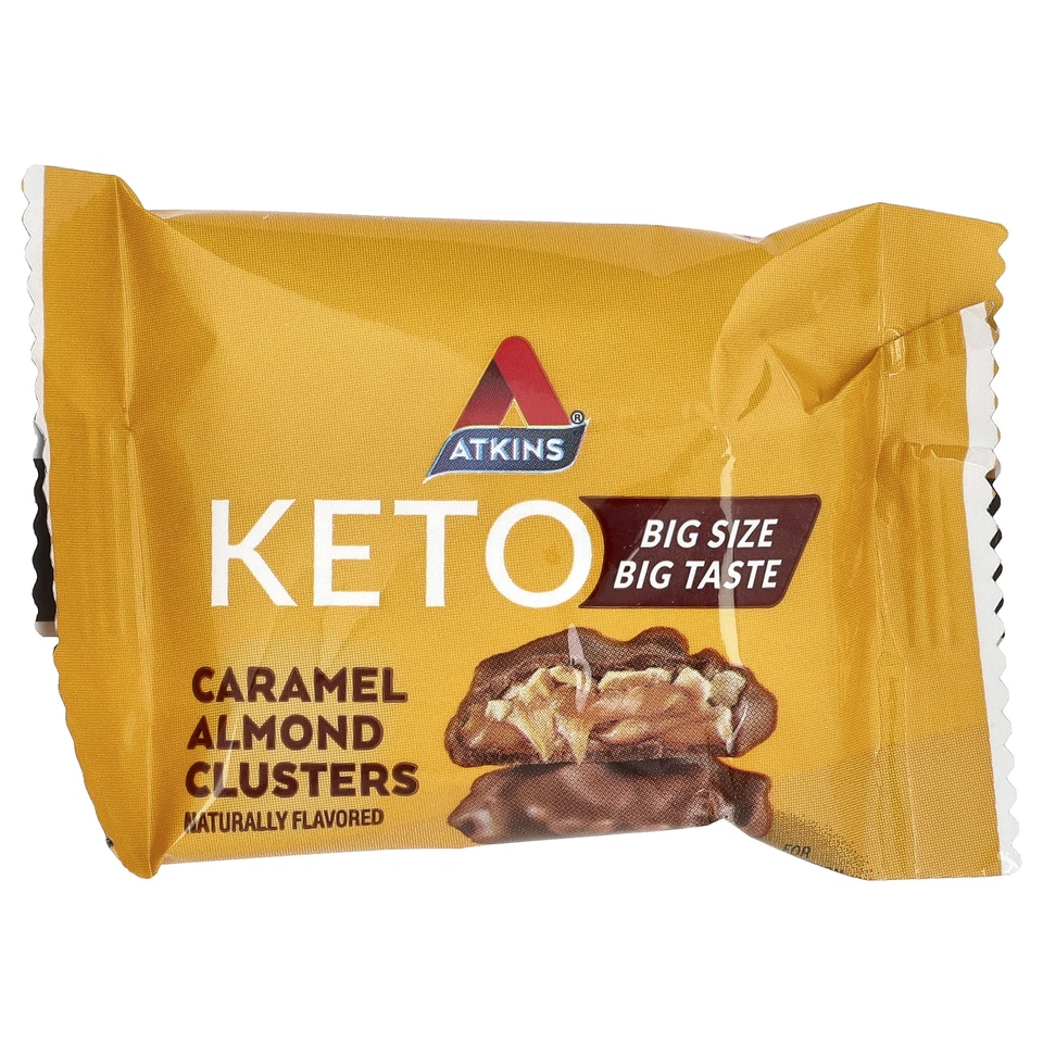 Racimos de almendras caramelo, 8 racimos, 0,92 oz (26 g) cada uno Foto 4 de 4