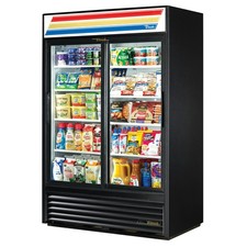 True GDM45HCLD 45 cu ft Refrigerated Merchandiser w/ 2 Sliding Doors