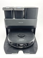 Roborock S7 MaxV Ultra Robot Vacuum and Sonic Mop - Black, Used.