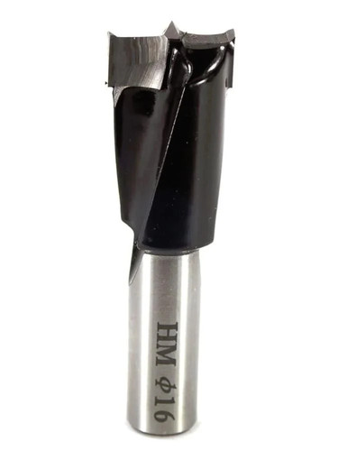 Whiteside DB16-57 Right Hand Brad Point Dowel Drill 16mmCD, 57mmOAL