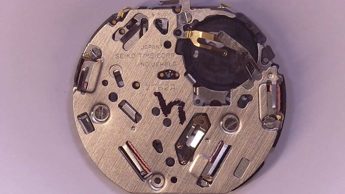 Mouvement 7T62 pour montre Epson / Seiko