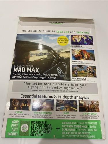 Xbox The Official Xbox Magazine Ausgabe 123 April 2015, Mad Max Cover. Wie Neu - Bild 3 von 4