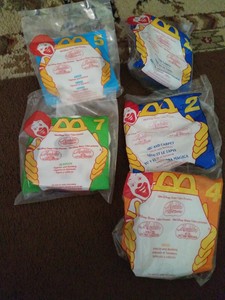 5 McDonald's Aladdin King Of Thieves Toys, aladdin, genie, abu and carpet, iago | eBay