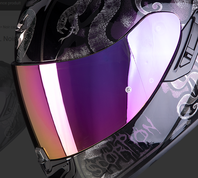 EXO - murary Maxvision Ready Scorpion Exo 391 Mirror Visor Purple | eBay