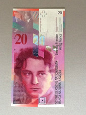 Switzerland 20 Francs P-69f 2012