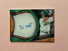 Dustin Fowler 2018 Topps Tribute Rookie RC Auto Autograph Green /99 Color Match