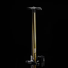 Lezyne Limited Edition 18K Gold HV Alloy Digital Drive Floor Pump