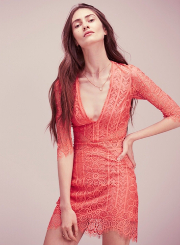 Lemons Lyla Lace Mini Dress 