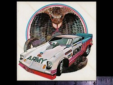 Don Prudhomme - Original Vintage Racing Decalsticker Chevy Vega Funny Car Nhra