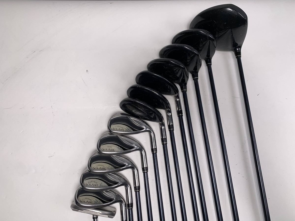 Callaway Solaire 2014 Club Set Driver 3W 5W 7W 5H-7H 8-SW Putter