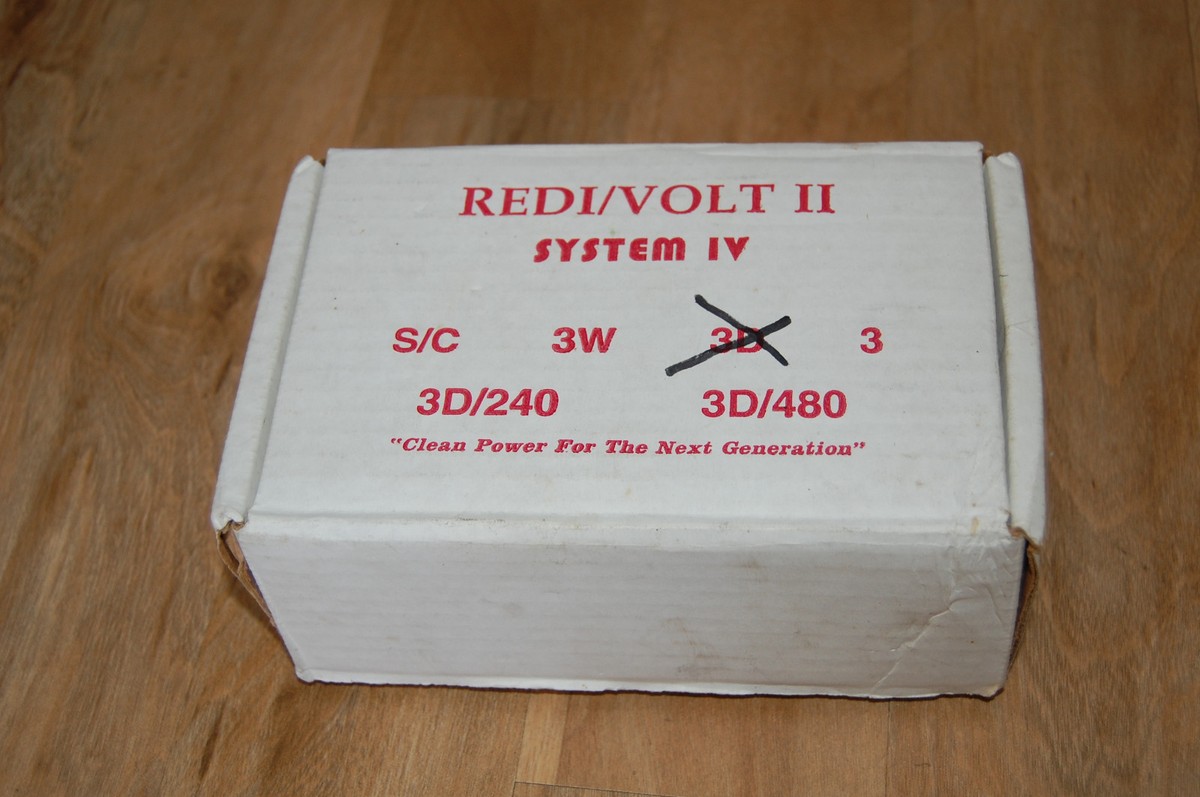 Redi/Volt II System IV Soppressore Di Sovratensioni &ndash; Modello S/C &ndash; NUOVO