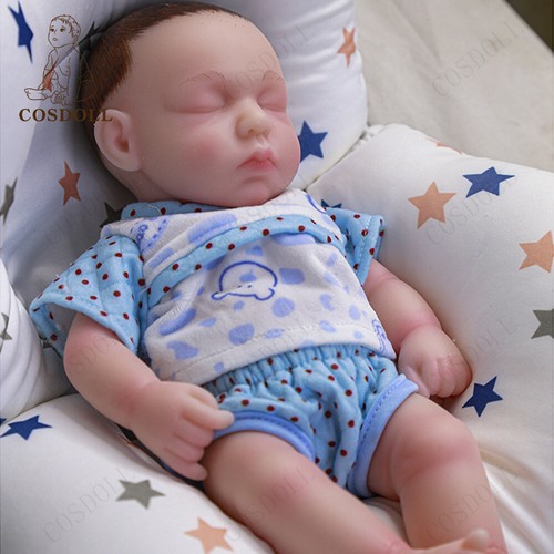 MUÑECA RENACIDA DE SILICONA SUAVE COMPLETA 12" BEBÉ RECIÉN NACIDO NIÑA MUÑECA - Imagen 9 de 16