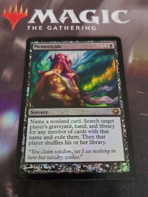 MTG. Memoricide. Foil. Scars of Mirrodin Buy-a-Box Promo. Nm | eBay