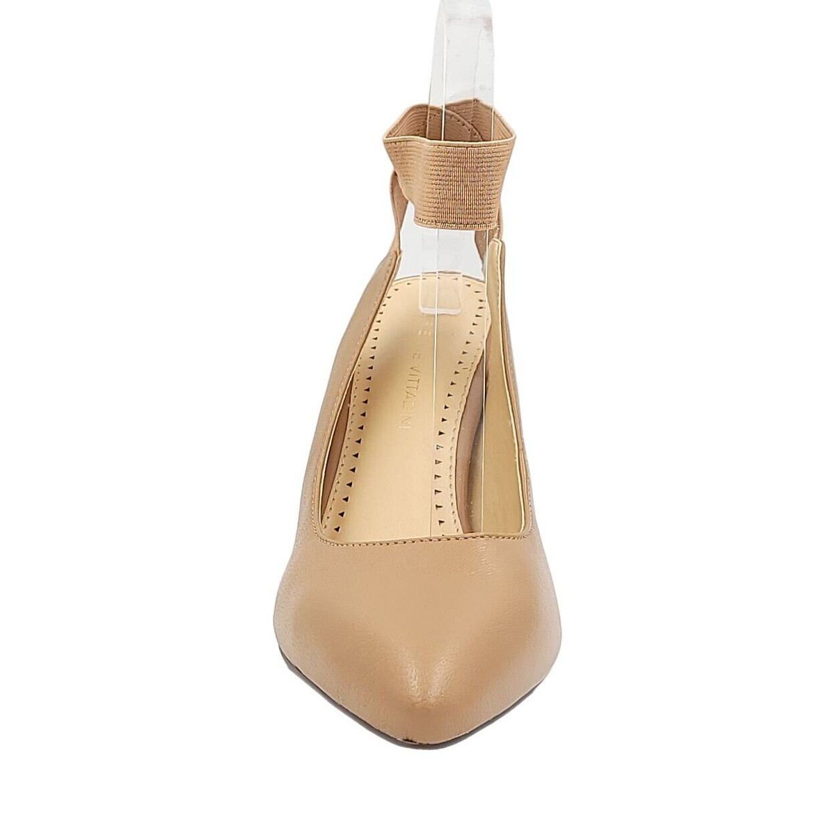 Sandales Femme Adrienne Vittadini - Cuir Verni Noir, Bout Ouvert, Talons - Taille 6.5 US - Neuf Avec Boîte