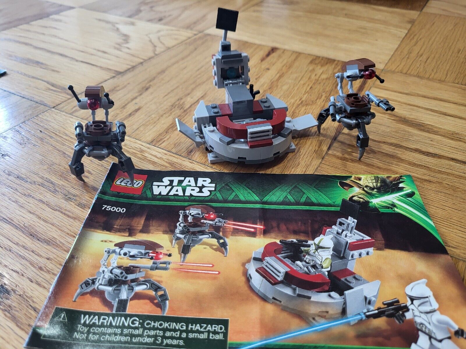 LEGO 30004 Battle droid on STAP Instructions, Star Wars Clone Wars