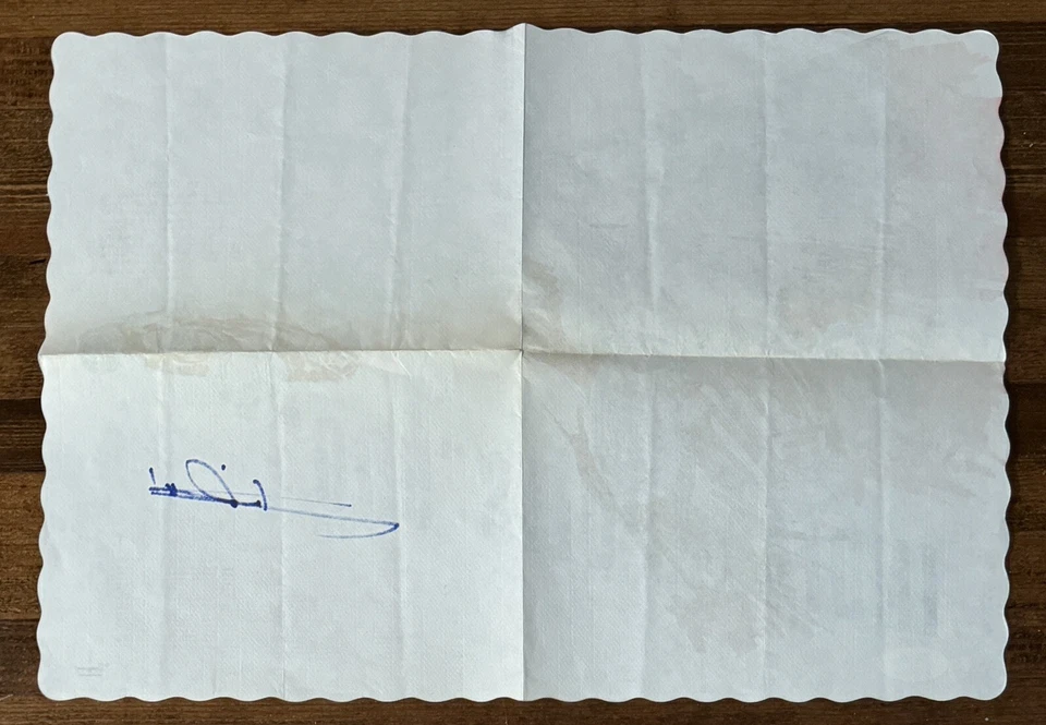 1969 Indy Indianapolis 500 Folded Car Poster SIGNED Mario Andretti PSA DNA COA - Image 3 of 4