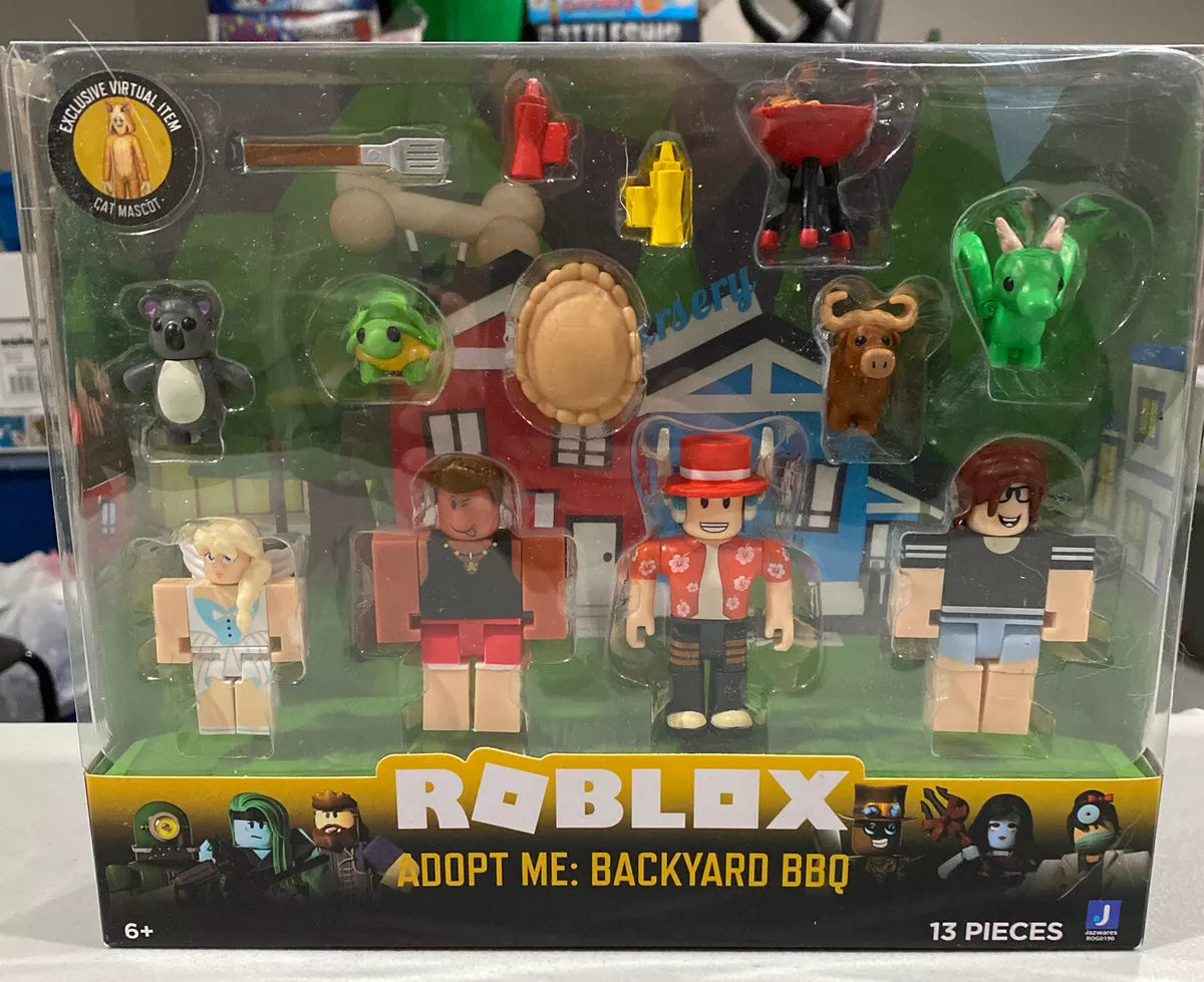 ROBLOX Mini Figures Adopt Me: Backyard BBQ, Factory Sealed New 13 pcs