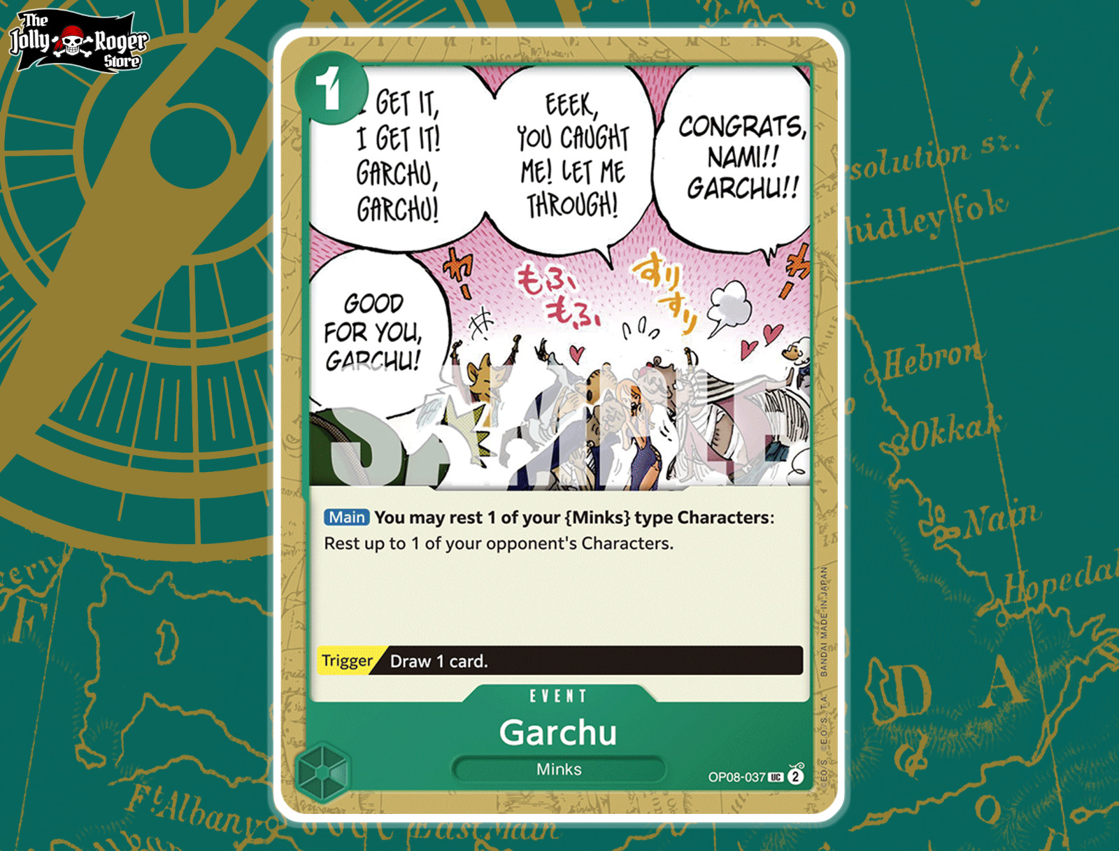 OP08-037 - Garchu | ONE PIECE Card Game