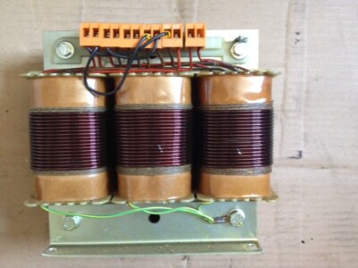 Ulmer, 3 Ph, Type TD 1.5, Pri. 400V, Sec1. 115/400V, Sec2. 18V, 750VA           
