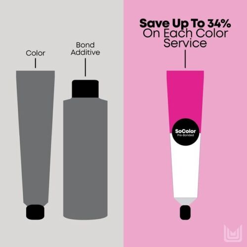 Matrix Socolor Pre-Bonded Permanent Color (12W Warm Super Light Blonde) 90ml - Picture 4 of 6