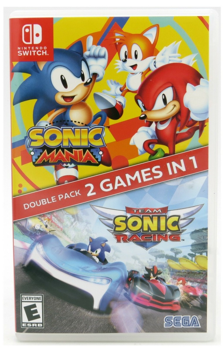Sonic Mania + Team Sonic Racing Double Pack - Nintendo Switch In
