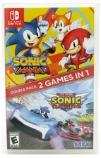 Sonic Mania + Team Sonic Racing Double Pack - Nintendo Switch In Box New