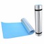 thumbnail 1 - CAMPING ROLL UP FOAM FOIL SLEEPING MAT MATTRESS TENT EXERCISE YOGA FESTIVAL BLUE