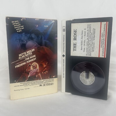 The Rose: Bette Midler Alan Bates (Betamax) Beta