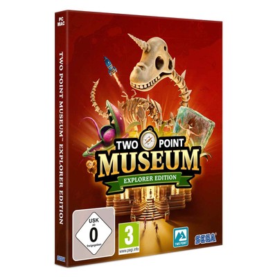 Two Point Museum Explorer Edition Simulation PC Code in a Box Digipack NEU&OVP