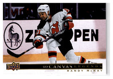 2020-21 Upper Deck SP Signature UD Canvas Legends Randy McKay #C-33 New Jersey