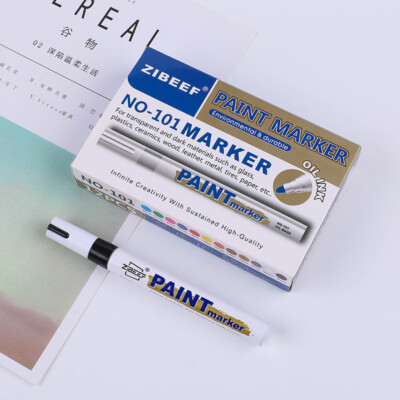 Waterproof Permanent Paint Marker Pen for Car Tyre Tire Tread Rubber Metal Wood