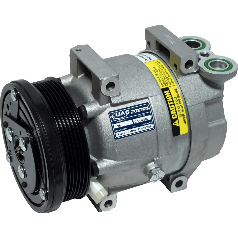 Compresor y válvula aire acondicionado apto para Chevrolet Aveo 2004-2008, Chevrolet Aveo5 2006-2008 Foto 2 de 4