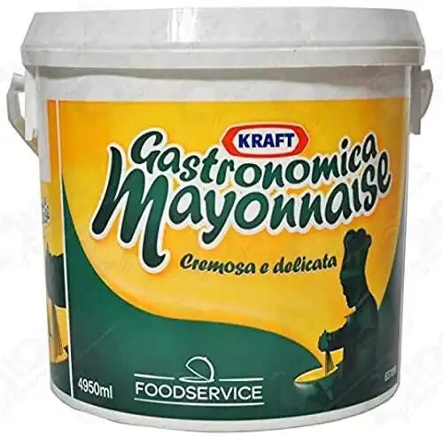 Kraft Mayonnaise Gastronomica Cremosa e Delicata in Secchiello da 5kg Maionese - Foto 1 di 1