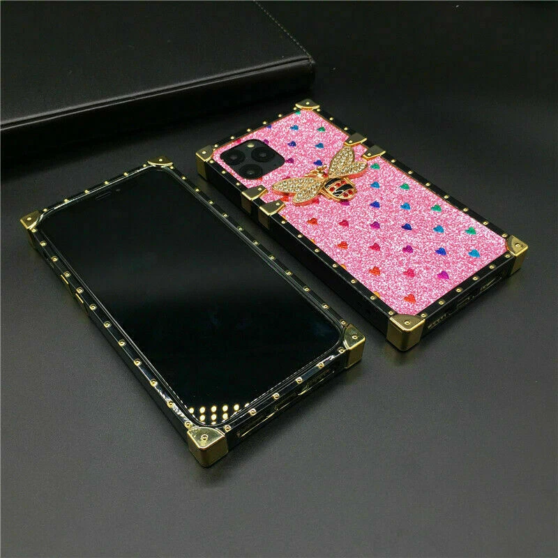 Bling Love Bee Cover Case For Huawei Mate 60 Nova 13 P60 Honor 90 70 50 200 300 - Image 4 of 4