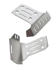 Front Rear Chassis Armor Skid Plate Protecter Guard Upgrades Part for 1/8 Sle...