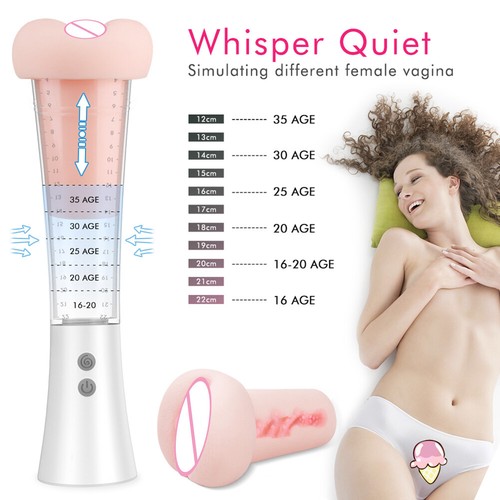 Electric Male Vacuum Penis Pump Helper Automatic Enlargement Stretch Enlarger ED - Picture 3 of 9