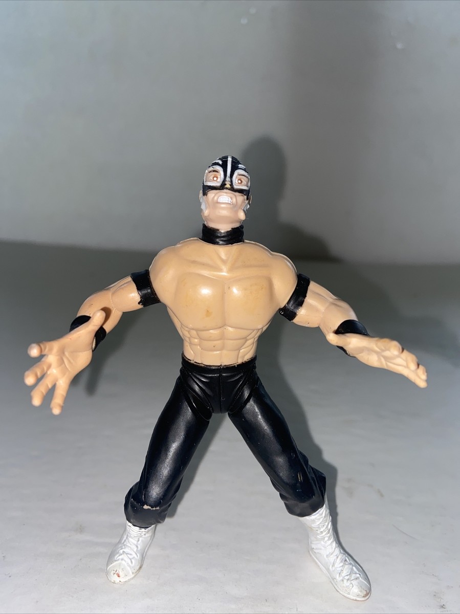1999 Rey Mysterio Jr Smash N Slam Action Figure - ECW WWF WWE WCW