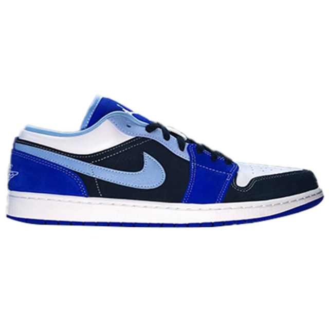 Jordan 1 Low Black/Blue/Light Blue 