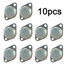 10Pcs/Lot 2N3055 Power Transistor Power Transistors NPN Metal Case Amp Audio Pow