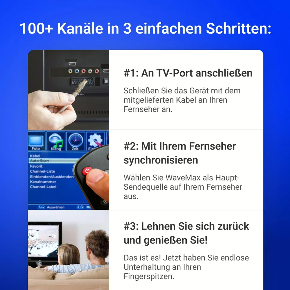 Festberg™ Hitenna TV Antenne 4K Digital mit Signalverstärker - das Original! - Bild 3 von 4