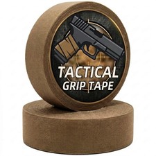 2 Rolls Gun Grip Tape, Non-Reflective, No Residue Goon Grip Coyote Brown 
