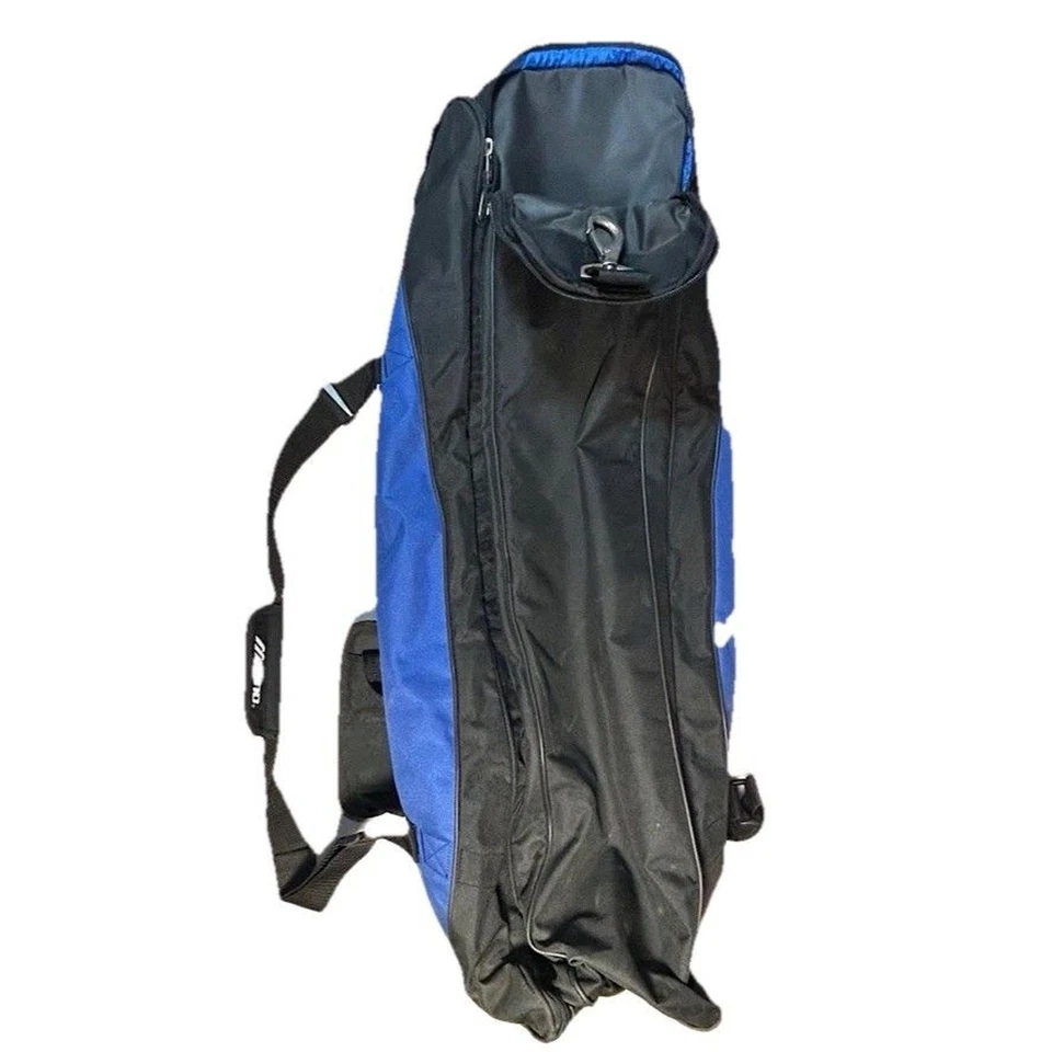 Bolsa de beisebol/softball Mizuno Premier azul e preta -34” com alça de ombro - Imagem 4 de 4