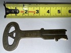 Folger Adam Old Vintage Southern Steel Co Prison Jail Key Detention Cell Antique — photo 3