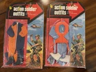 TWO VINTAGE MISTER ACTION OUTFITS X2  MADISON LJN SEALED MOC GI JOE STYLE