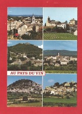 1 CPSM AU PAYS DU VIN 6 vues des villages réputés pour leurs crus classés (84)