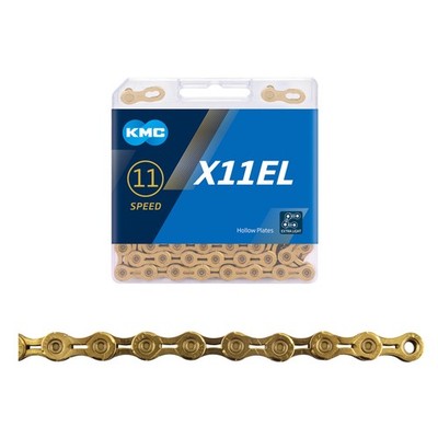KMC X11EL Extra Light Chain - 11-Speed, 118 Links, Gold