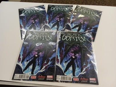 Lot of 5 The Black Vortex Omega #1 One-Shot 2015 Marvel Comics w/ Sleeve